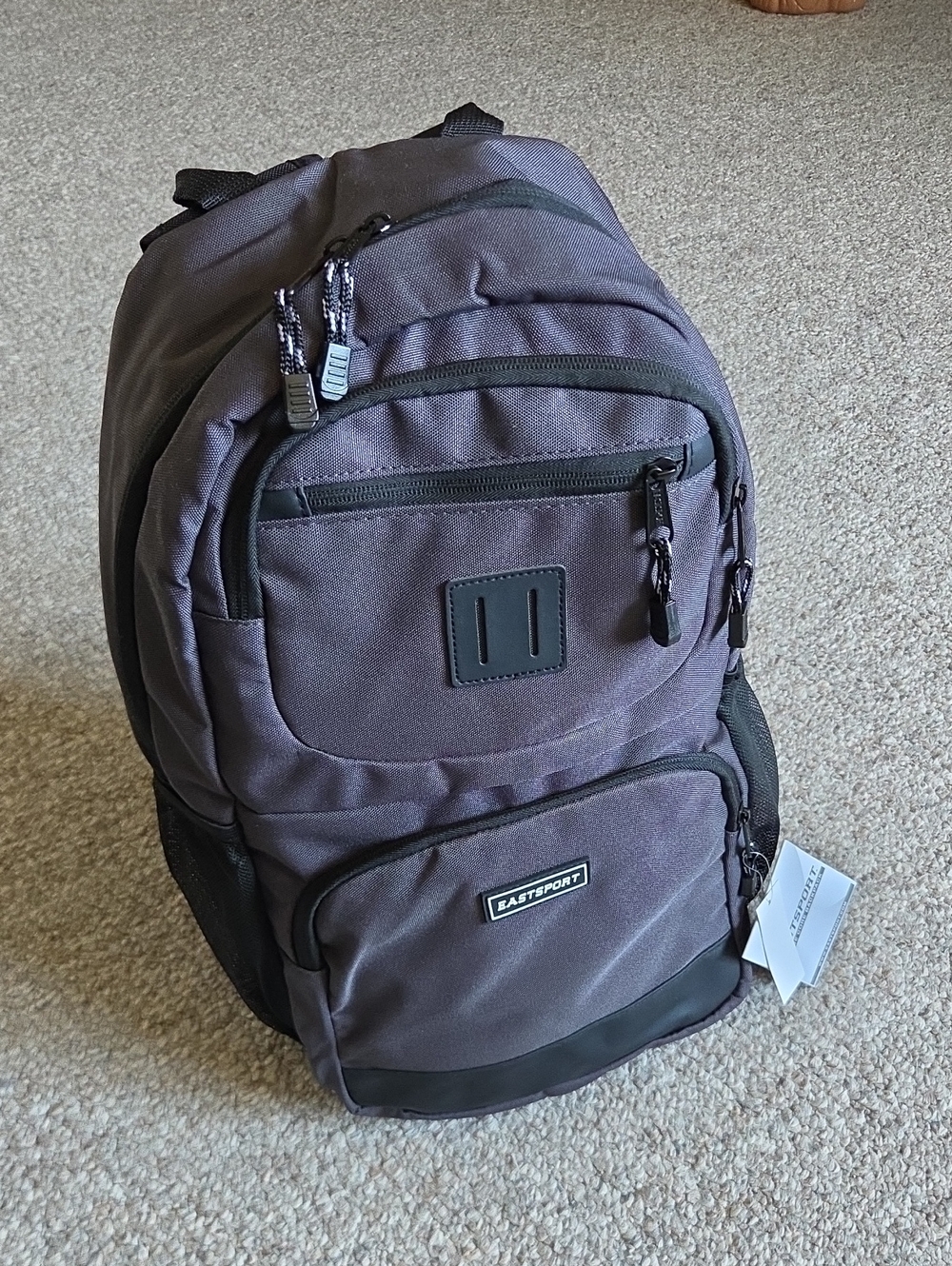 New Eaatsport Gray Everyday Backpack with Multiple Pockets
